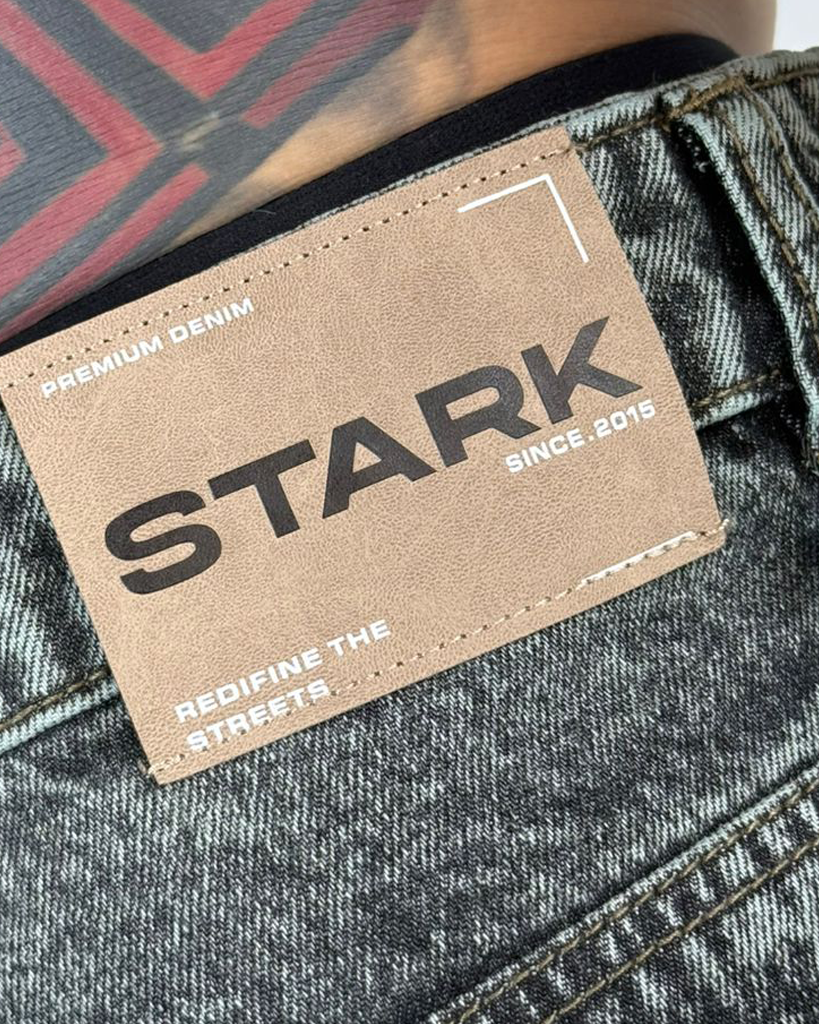 Jean Negro Verdoso Baggy Cargo Sky