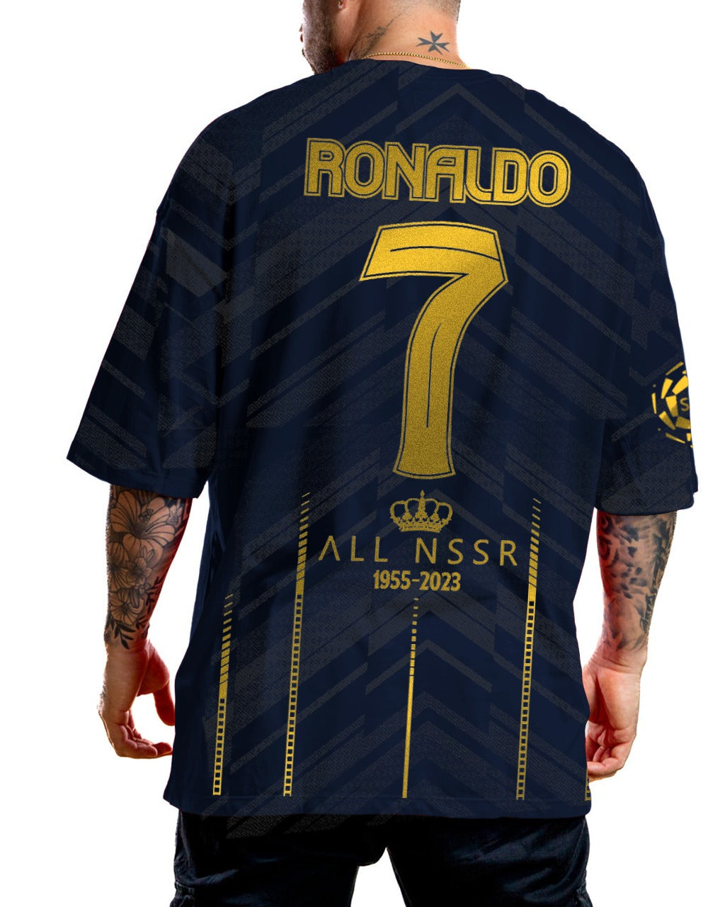 Oversize Azul Al-Nassr Cr7