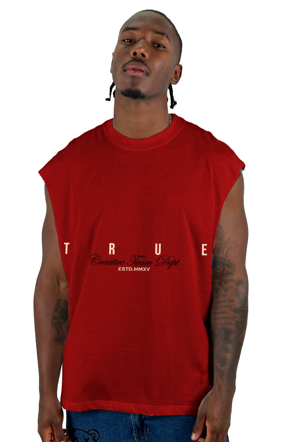 Camisilla Roja True Alto Gramaje