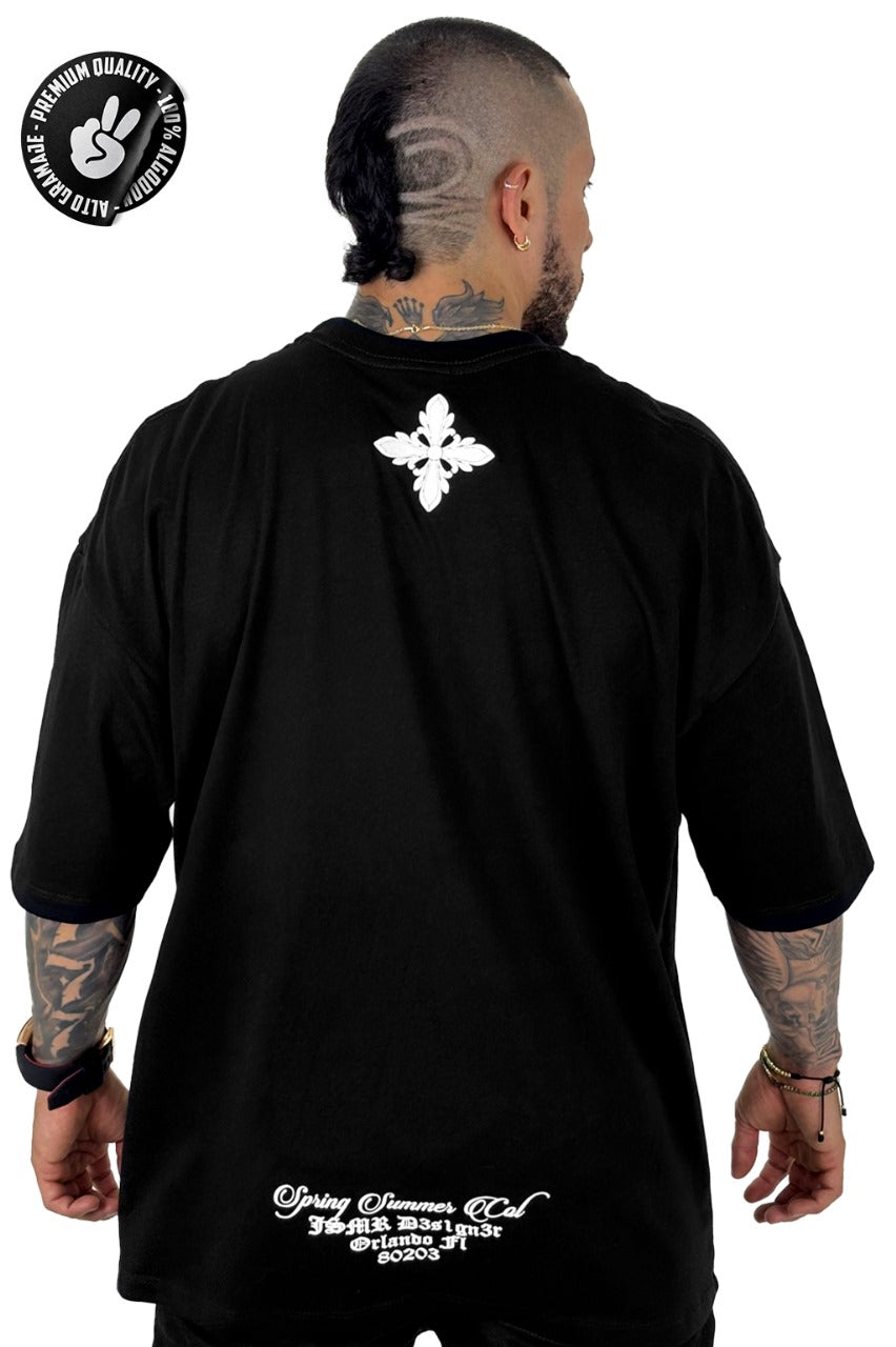 Oversize Negro Ambition alto gramaje