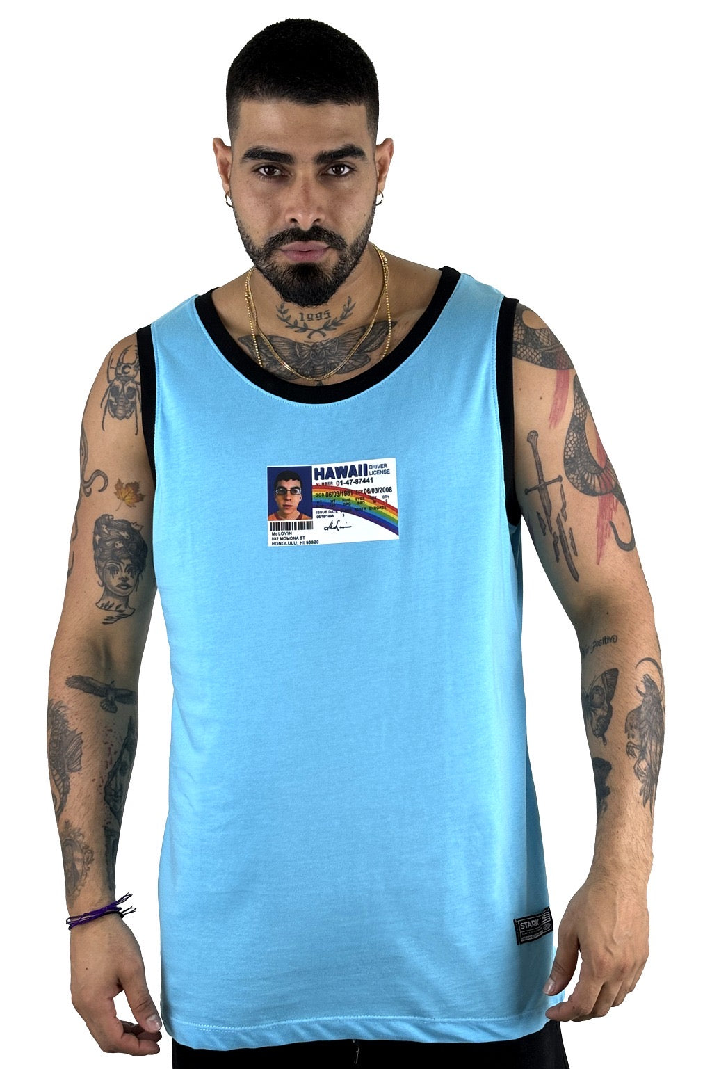 CAMISILLA AZUL ELECTRICO MCLOVING