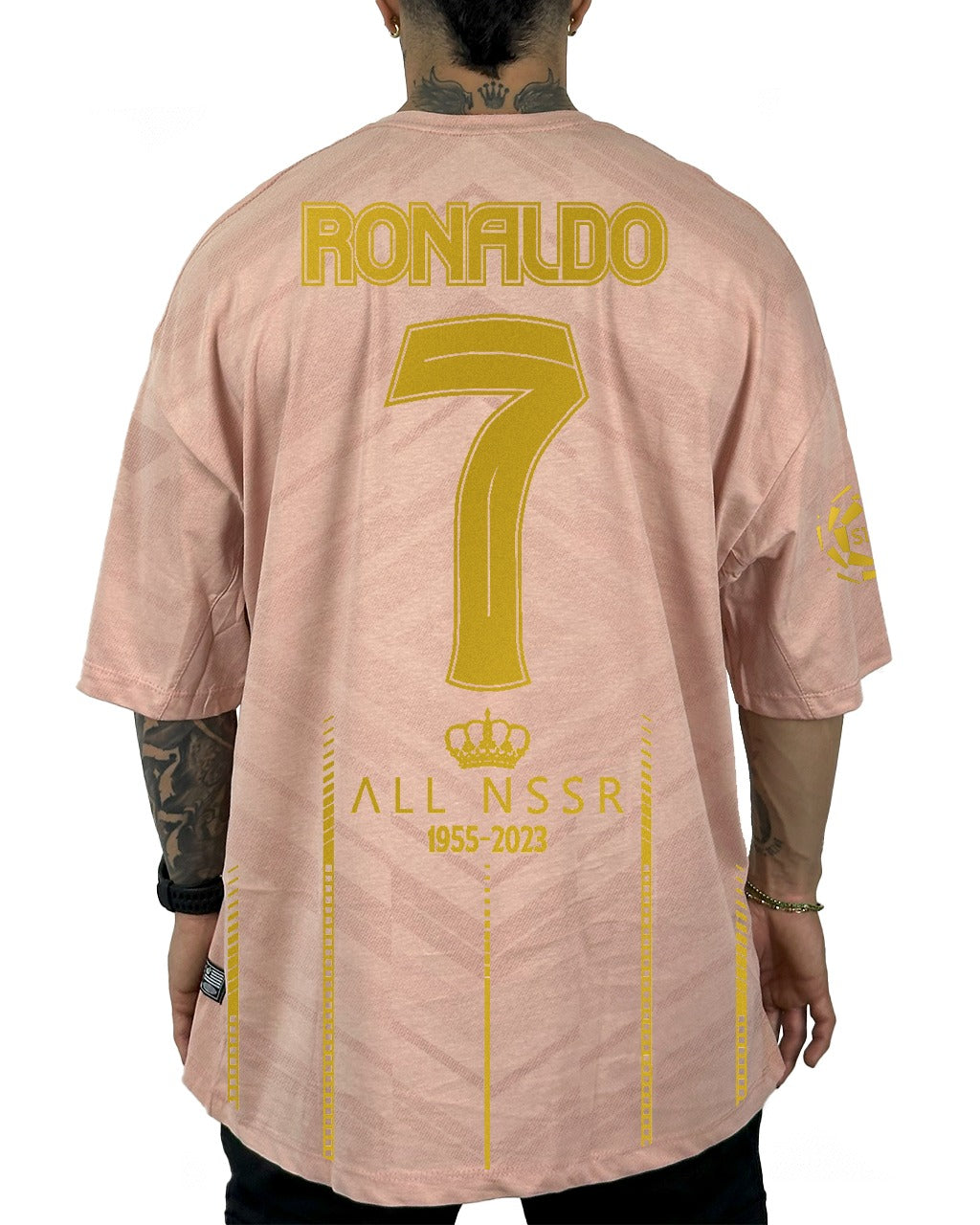 Oversize Beige Al-Nassr Ronaldo