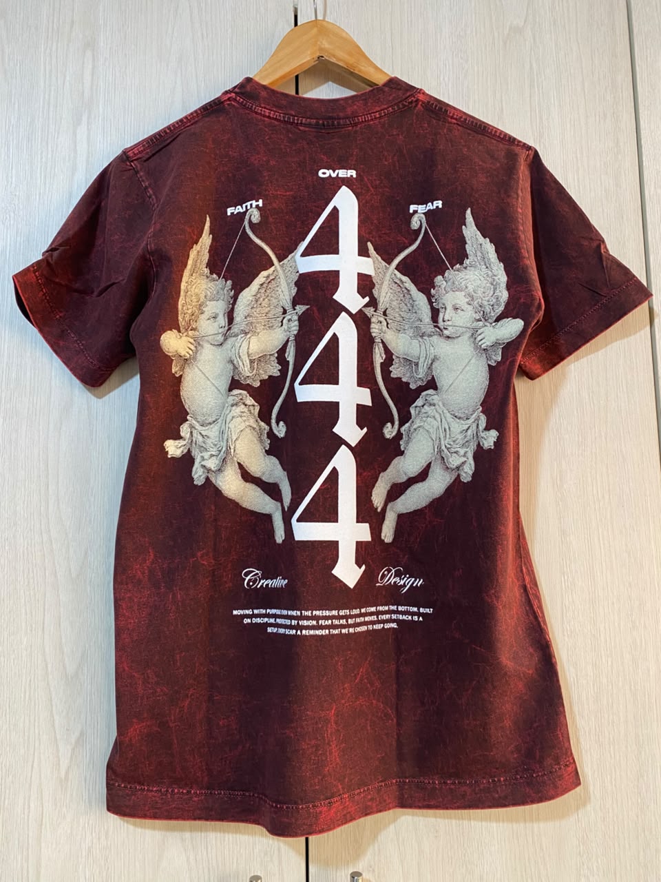 Camiseta Sky Vinotinto 444 Angels en Alto Gramaje