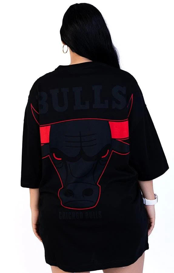 Oversize alto gramaje negra chicago bulls