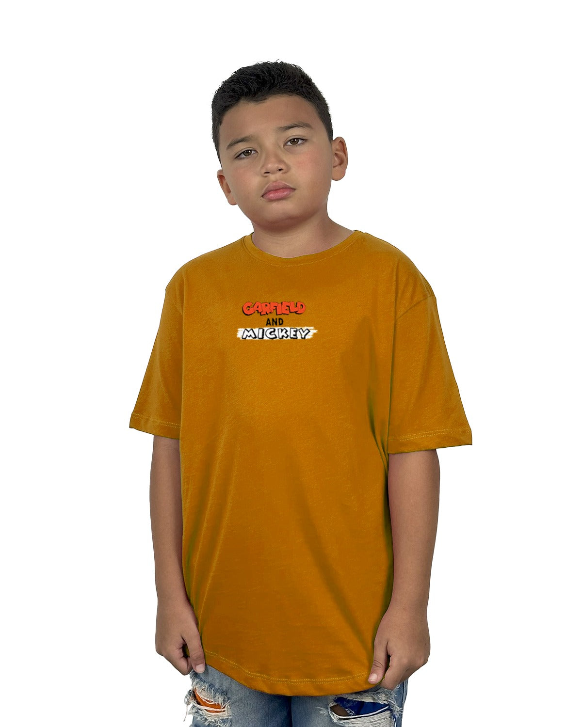 Oversize Niño Mostaza Garfield