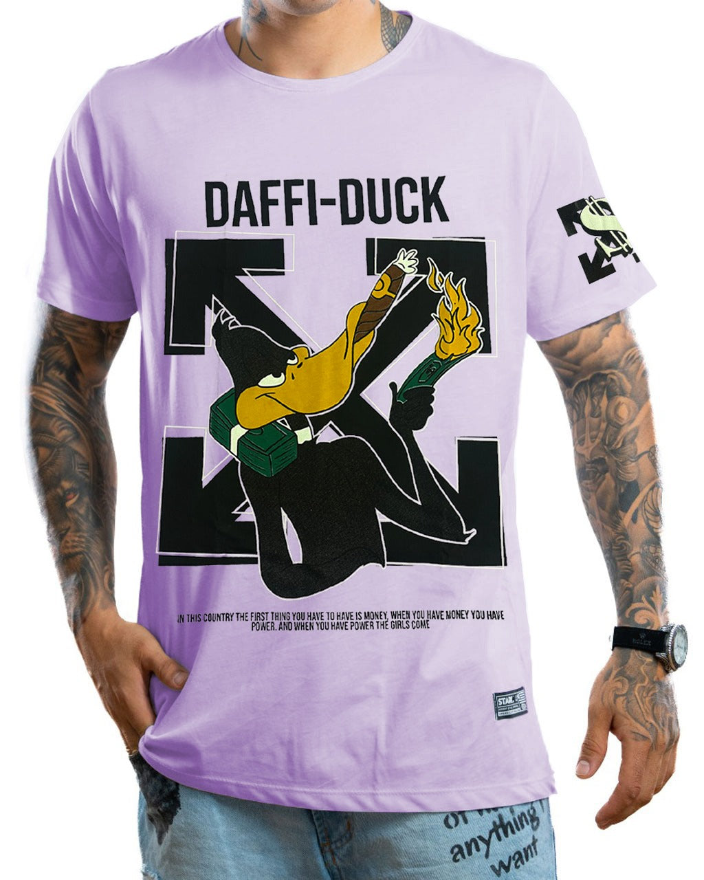Camiseta Dafii Duck Lila