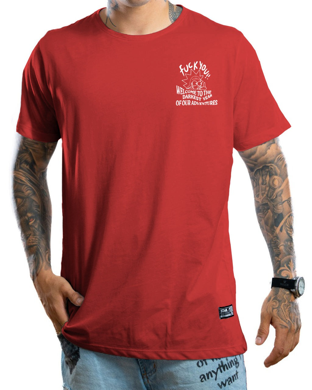 Camiseta Rick Fuck You