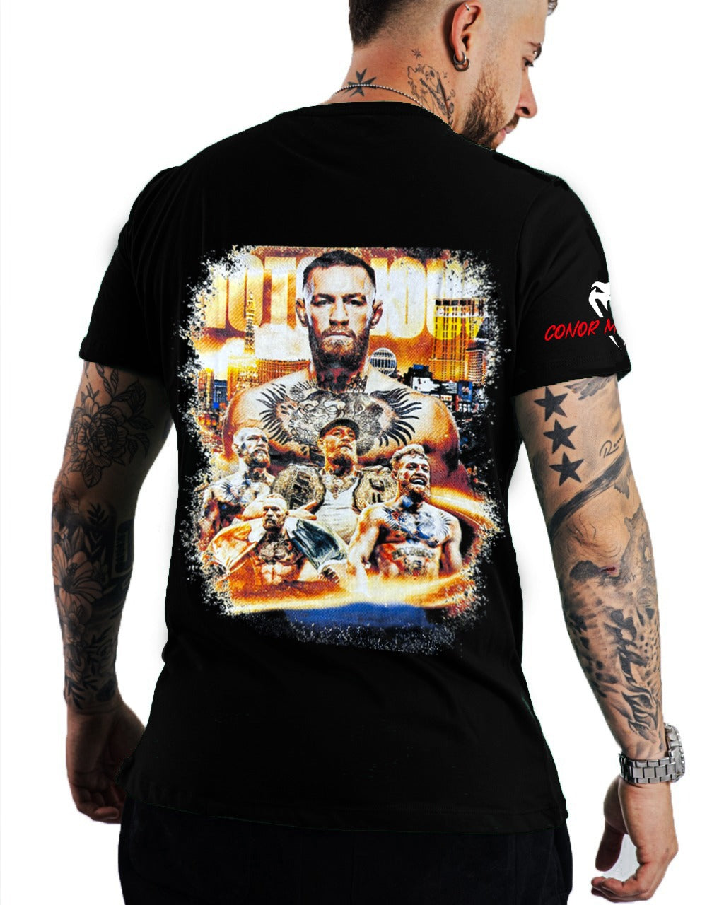 Camiseta Negra Conor Mcgregor