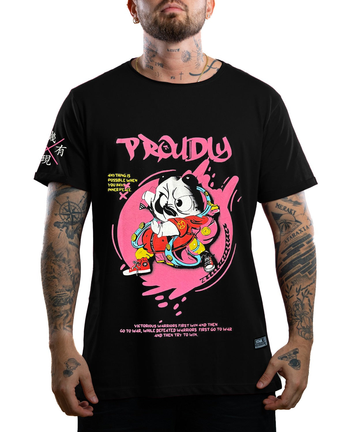 Camiseta Negra Proudly