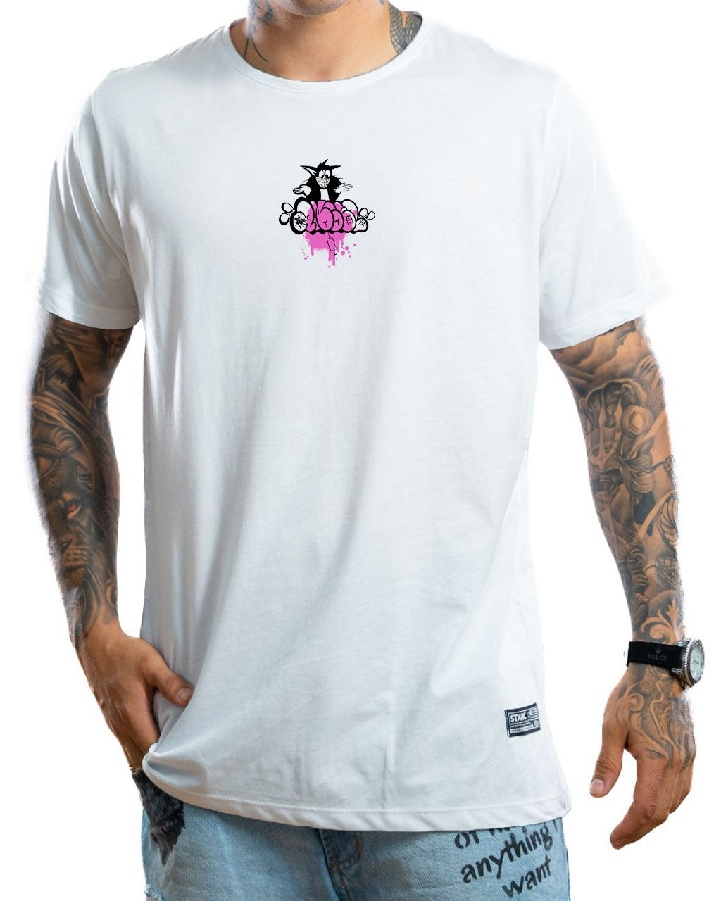Camiseta Blanca Expensive