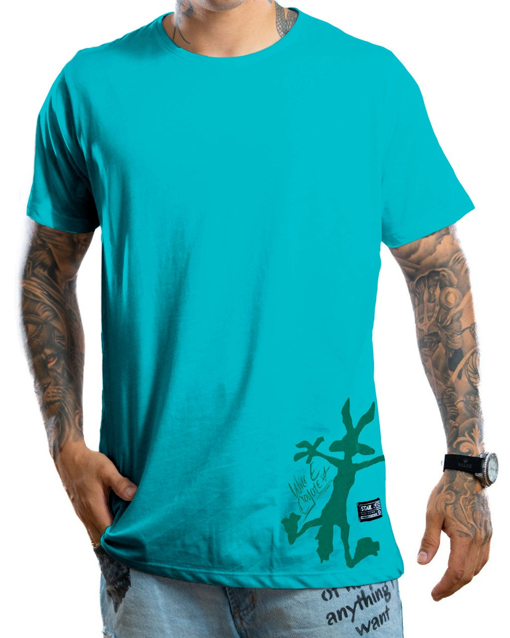 Camiseta Verde Jade El Coyote