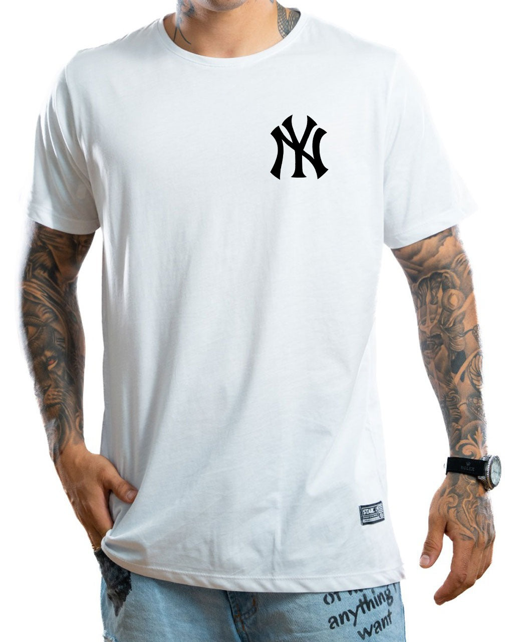 Camiseta Blanca yankees
