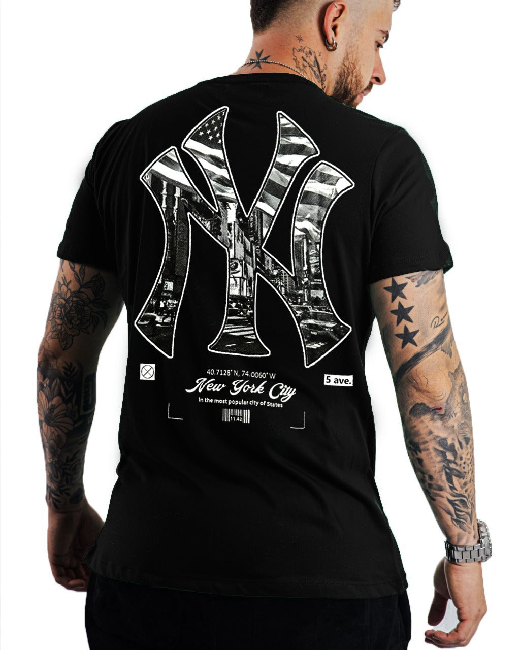 Camiseta Negra New York City
