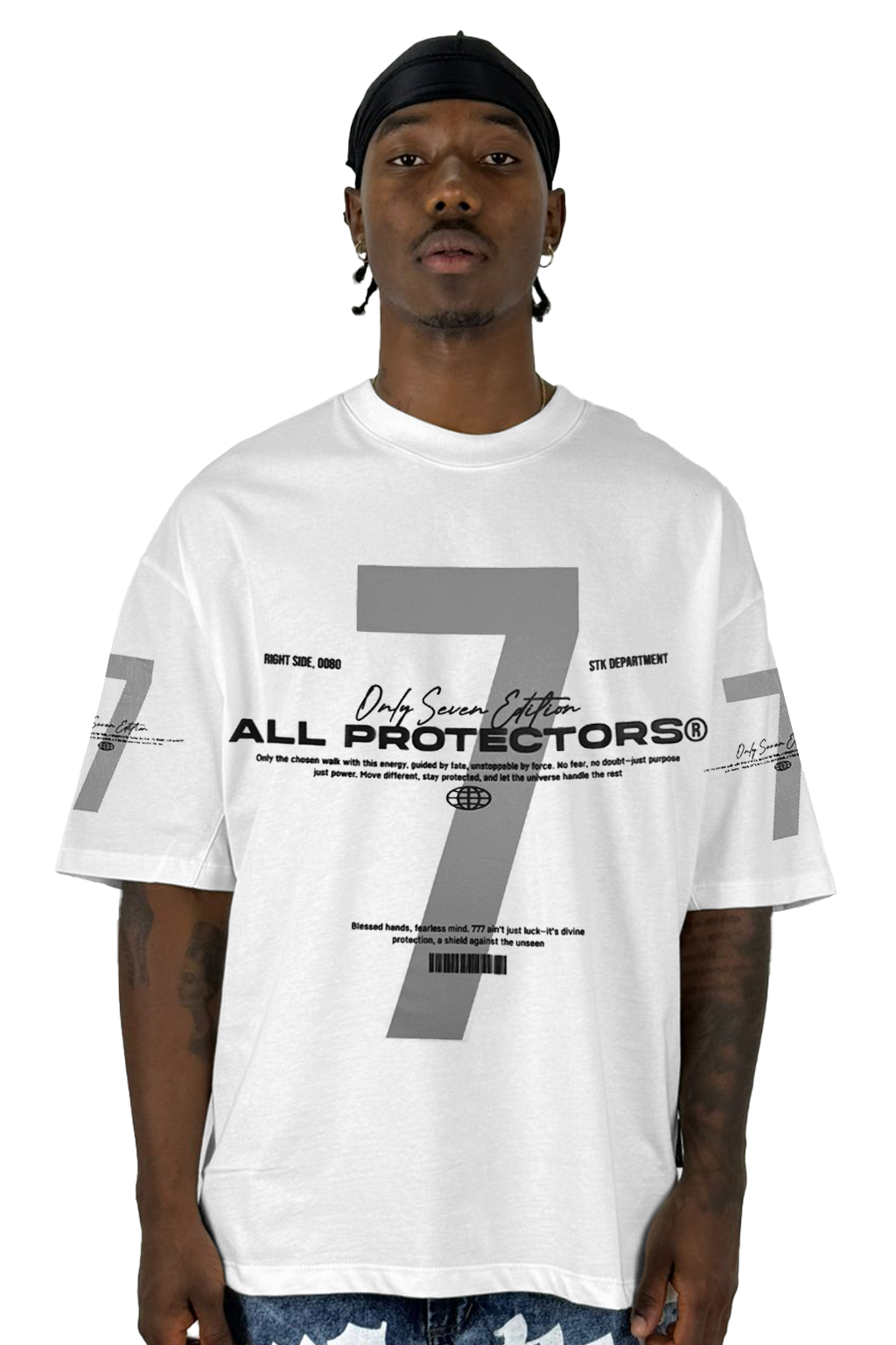 Oversize Blanca All Protectors Alto Gramaje