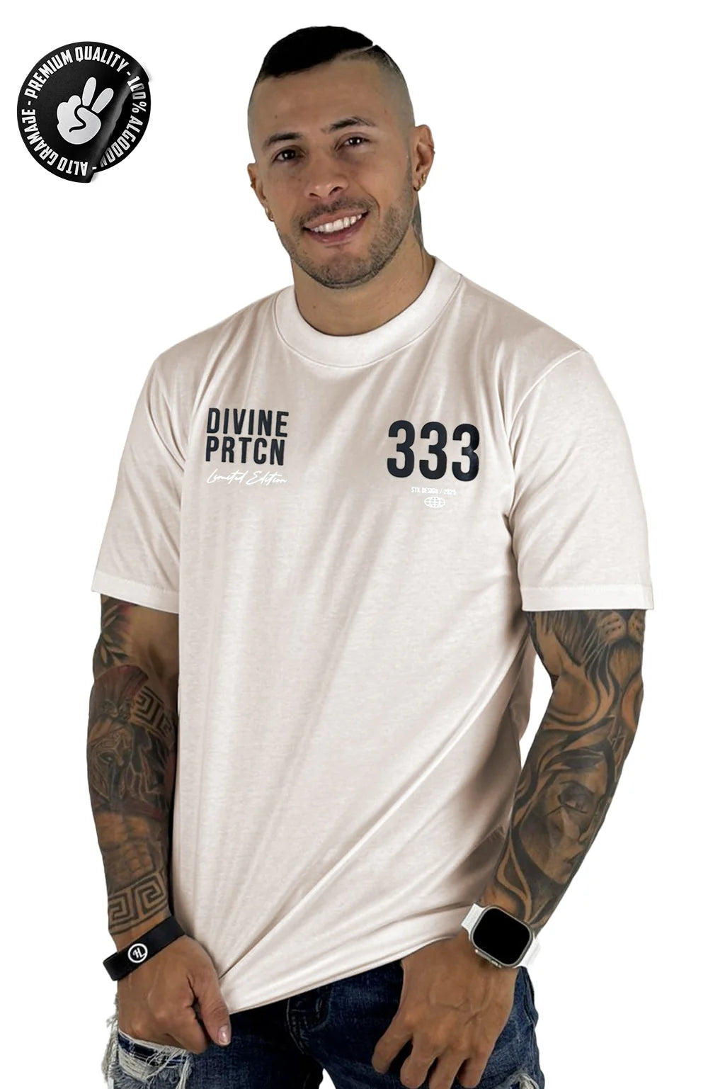 XM Camiseta alto gramaje Divine Prtcn 333