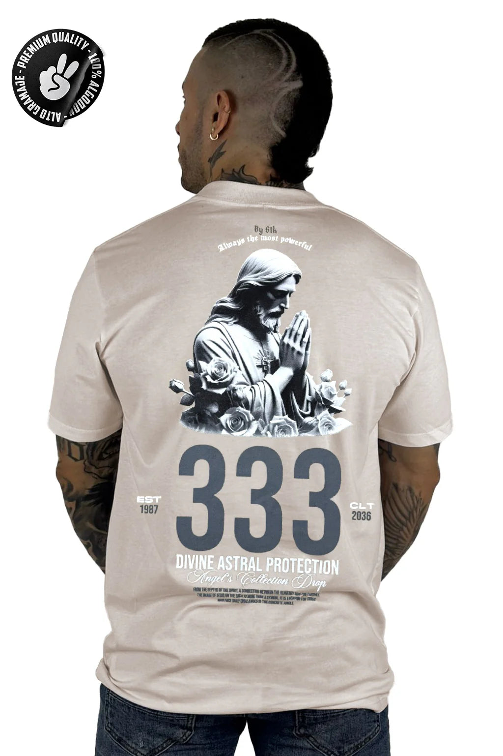 XM Camiseta alto gramaje Divine Prtcn 333