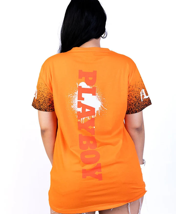 Camiseta Naranja Playboy