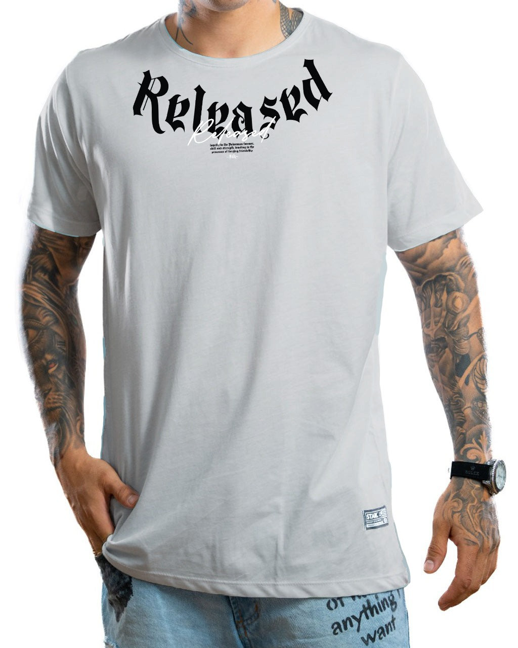 Camiseta Gris Released