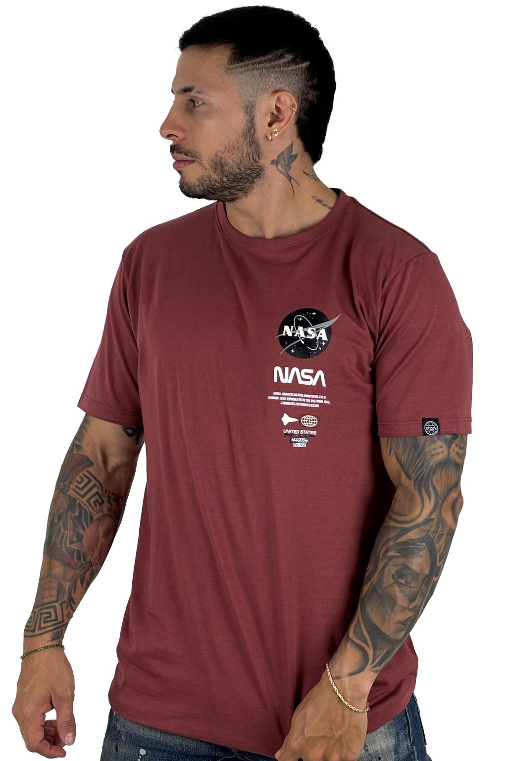 Camiseta Nasa Color Uva