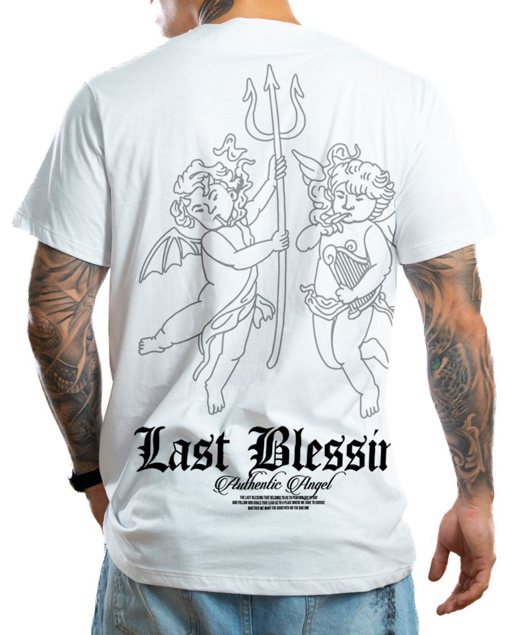 Camiseta Blanca Last Blessing