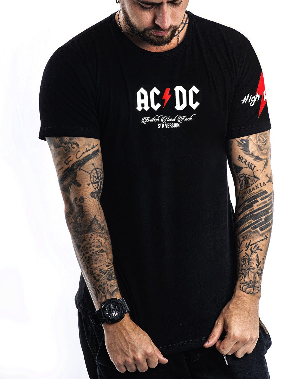 Camiseta Negra AC DC