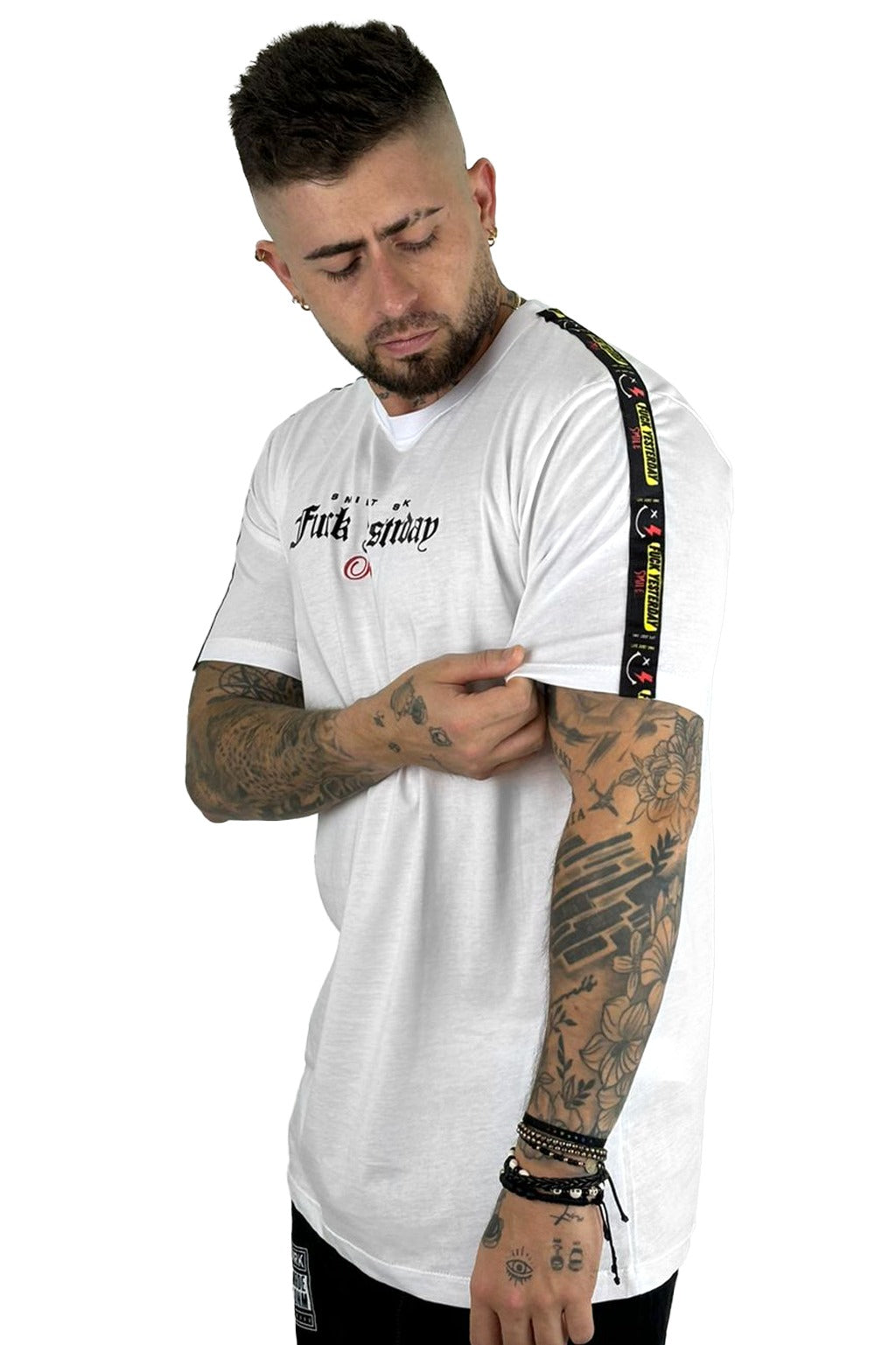 Camiseta Blanca Yesterday Cinta