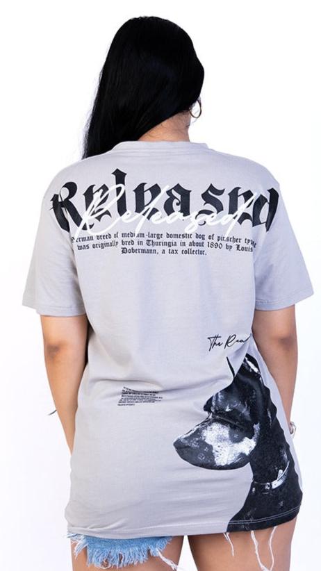 Camiseta Gris Released