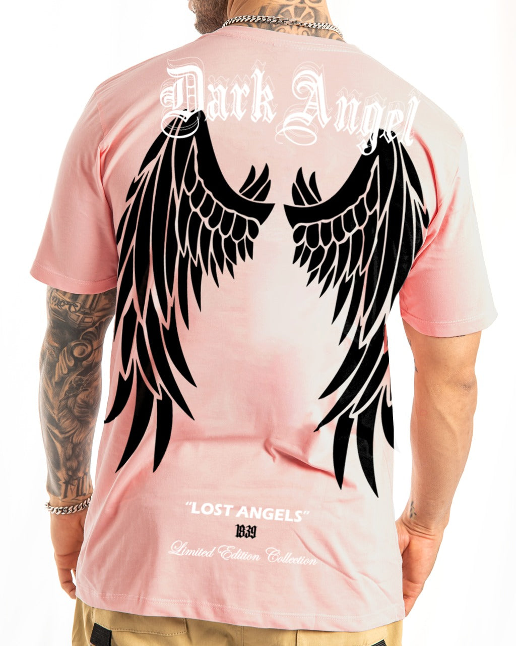 Camiseta Rosada Dark Angel