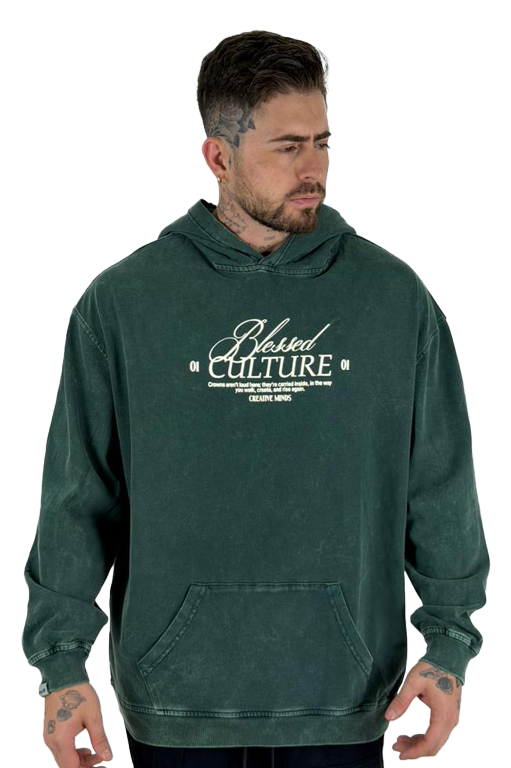 Buzo verde sky culture