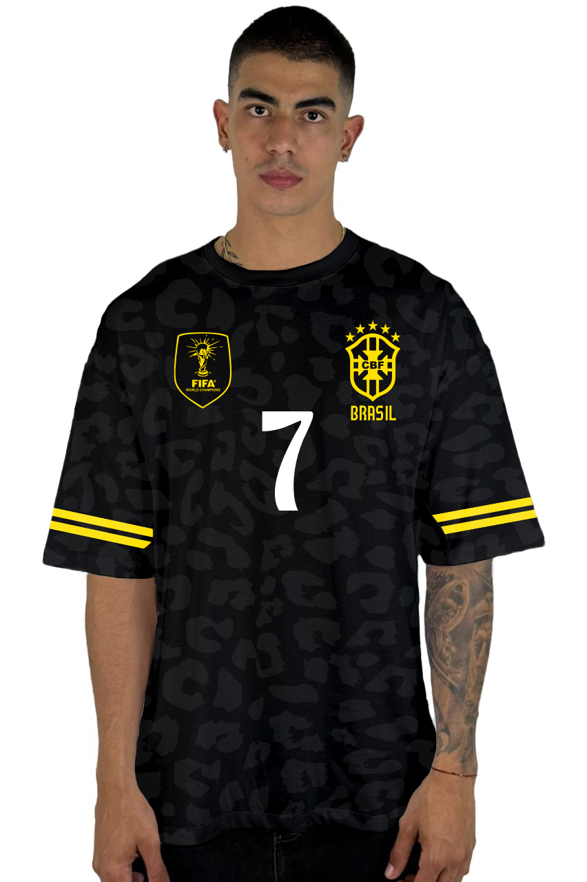 Oversize Vini Jr Brasil Alto Gramaje