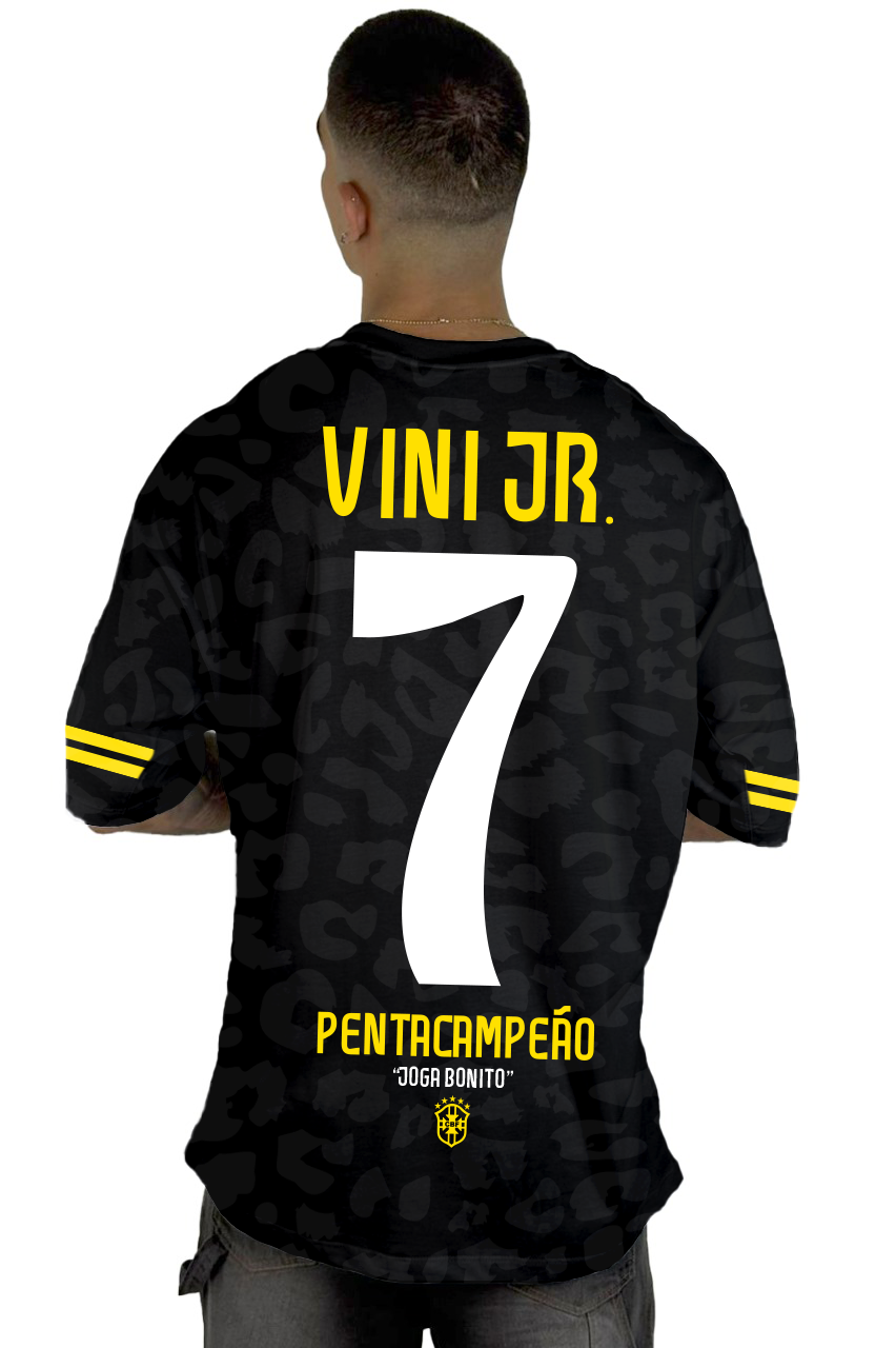 Oversize Vini Jr Brasil Alto Gramaje