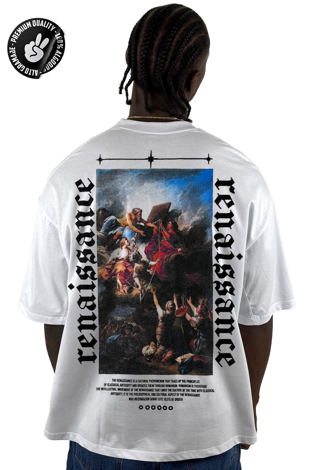 Oversize Blanca Renaissance Alto Gramaje