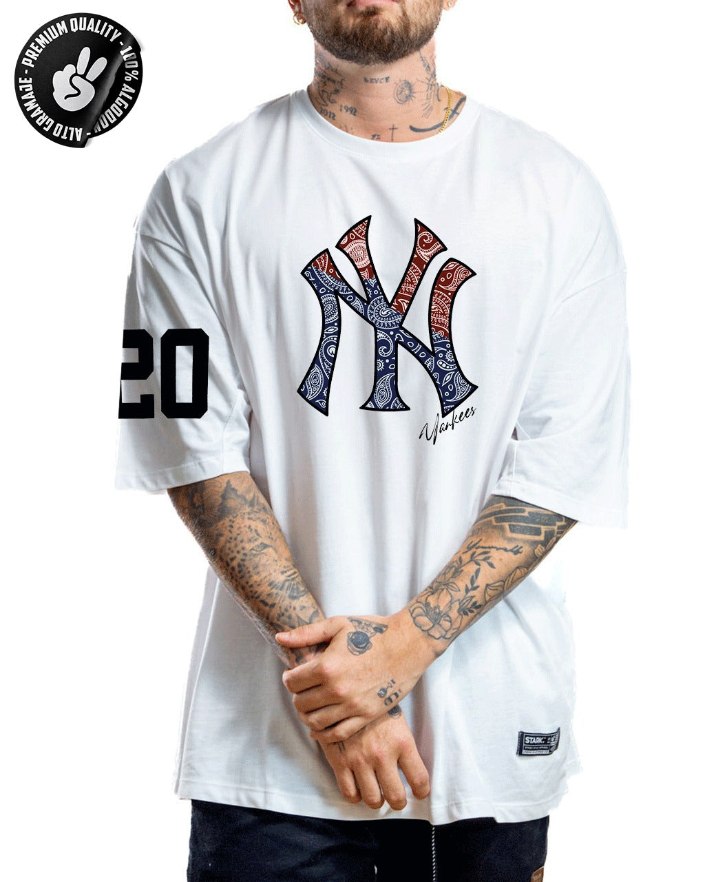 Oversize Blanca Alto Gramaje NY 20