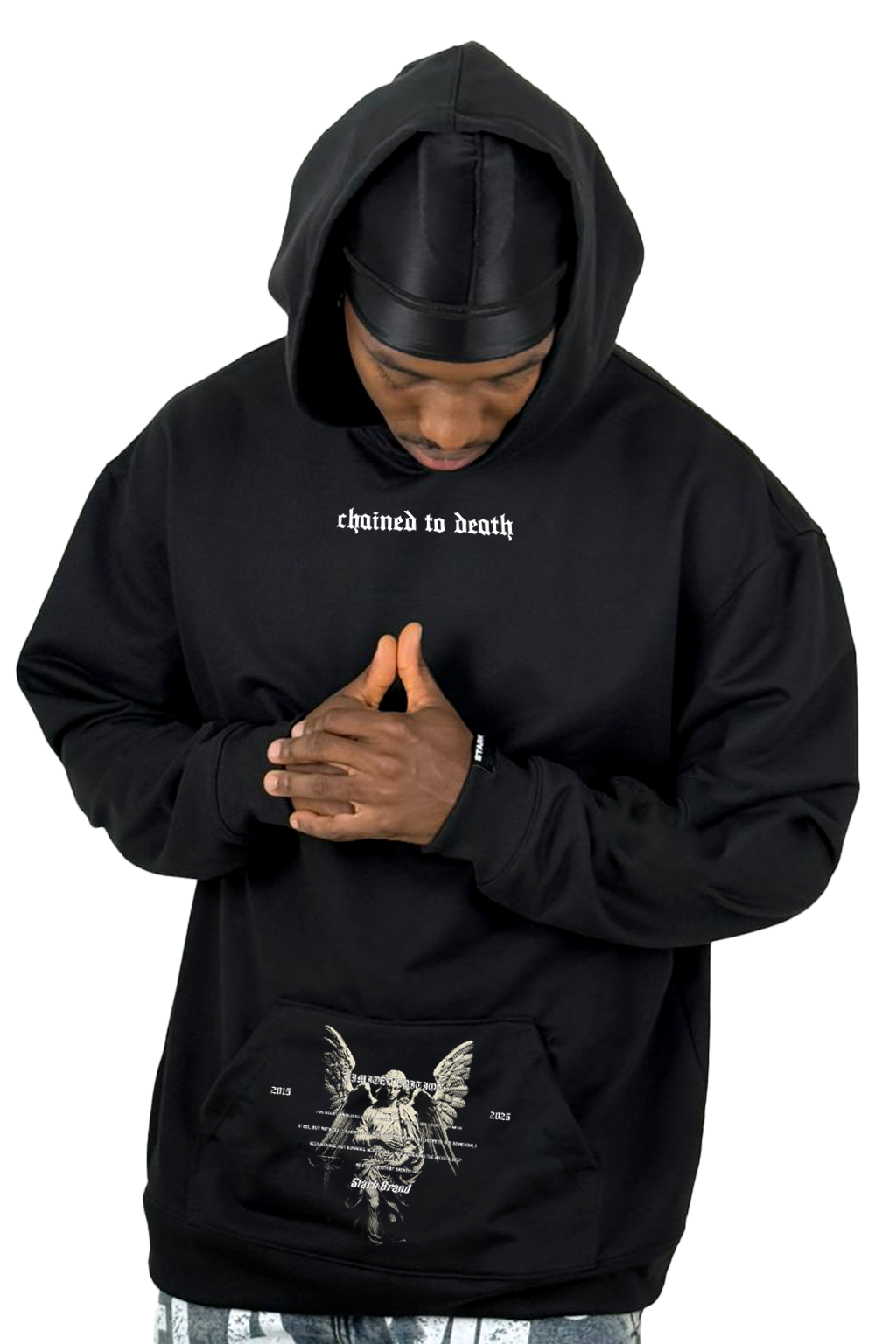 Buzo Capucha Negro Chained To Death