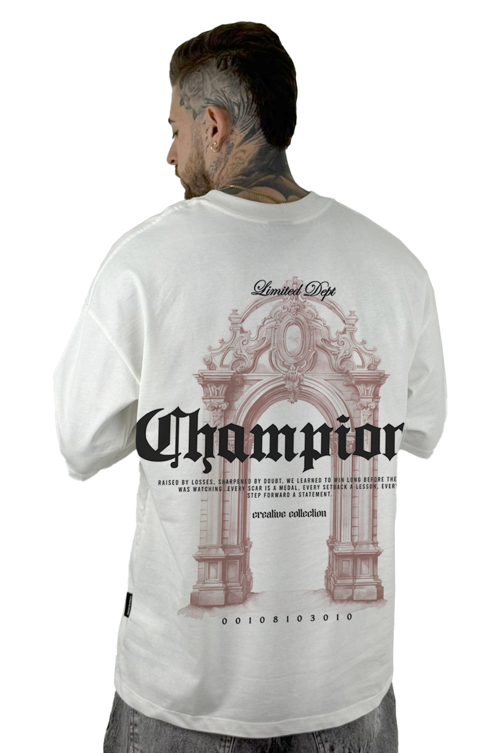 Oversize Crudo Champions Alto Gramaje