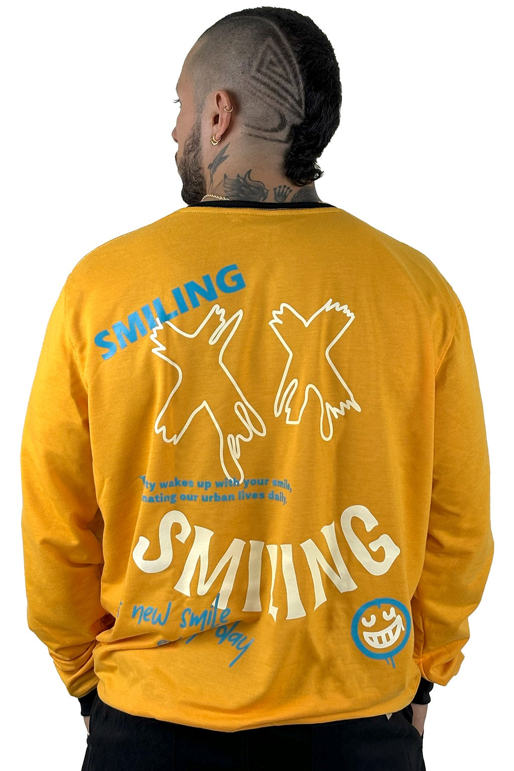 Buzo Mostaza Smiling