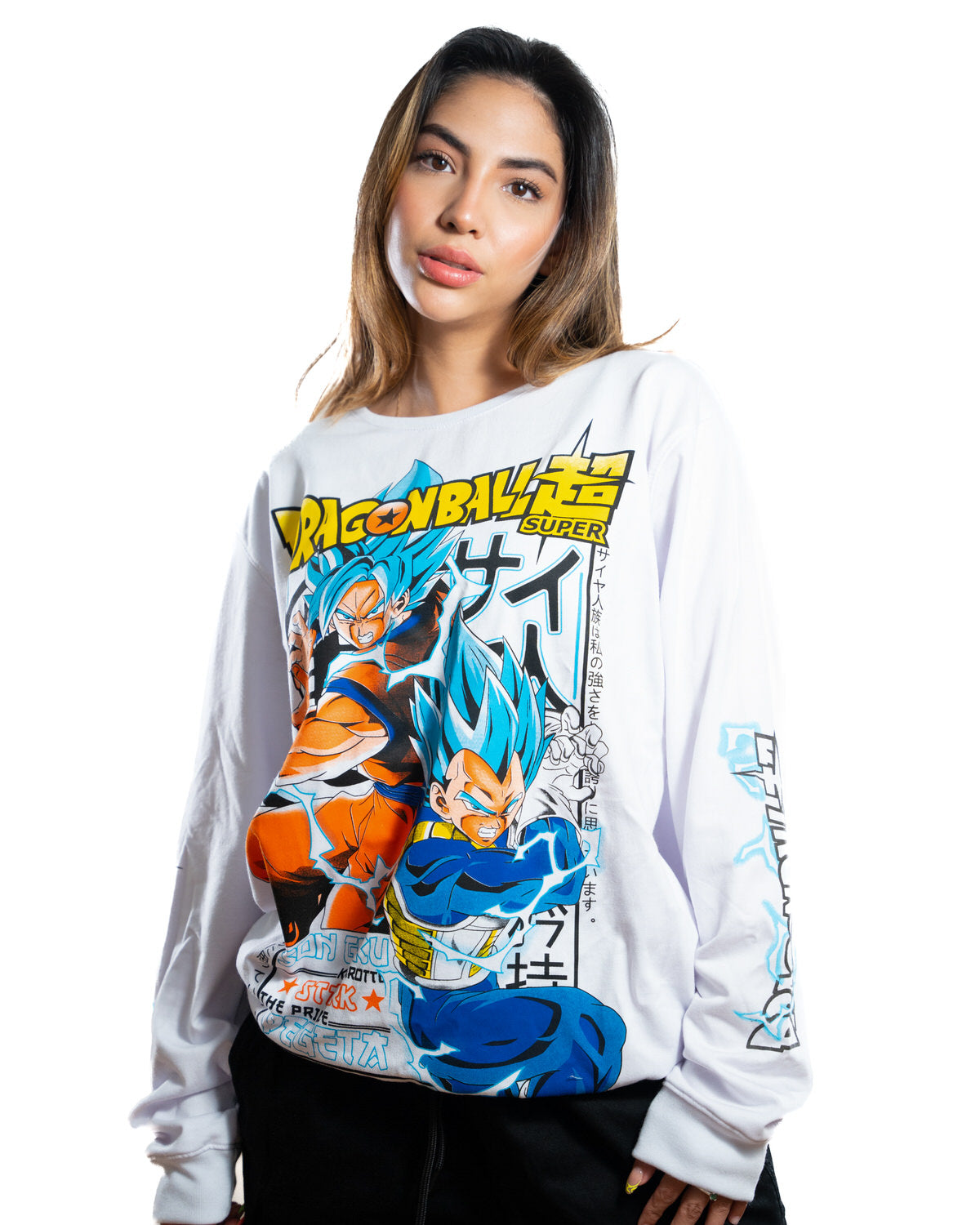 Buzo Blanco DBZ SUPER