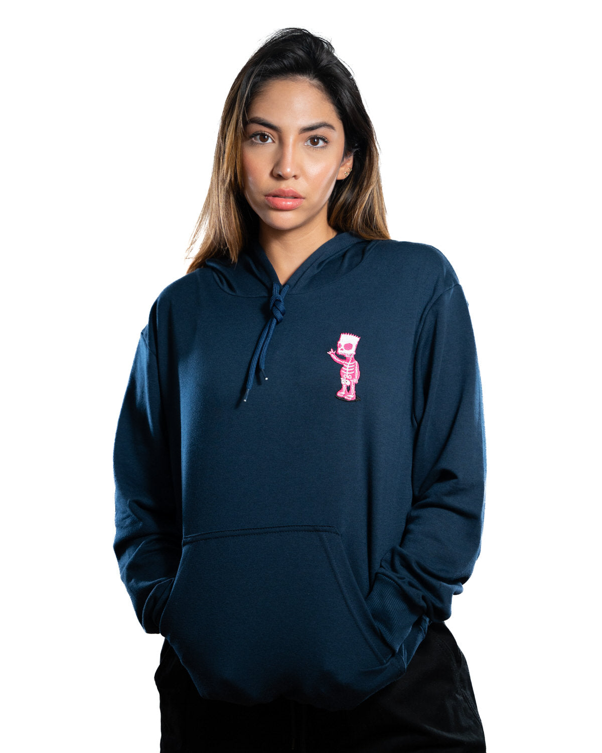 Buzo capucha Turqui Bart Calavera