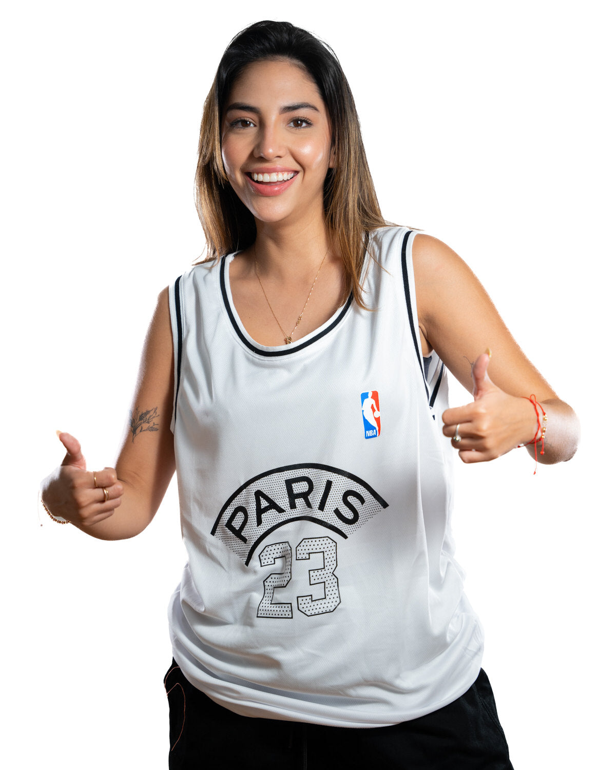 Camisilla blanca paris