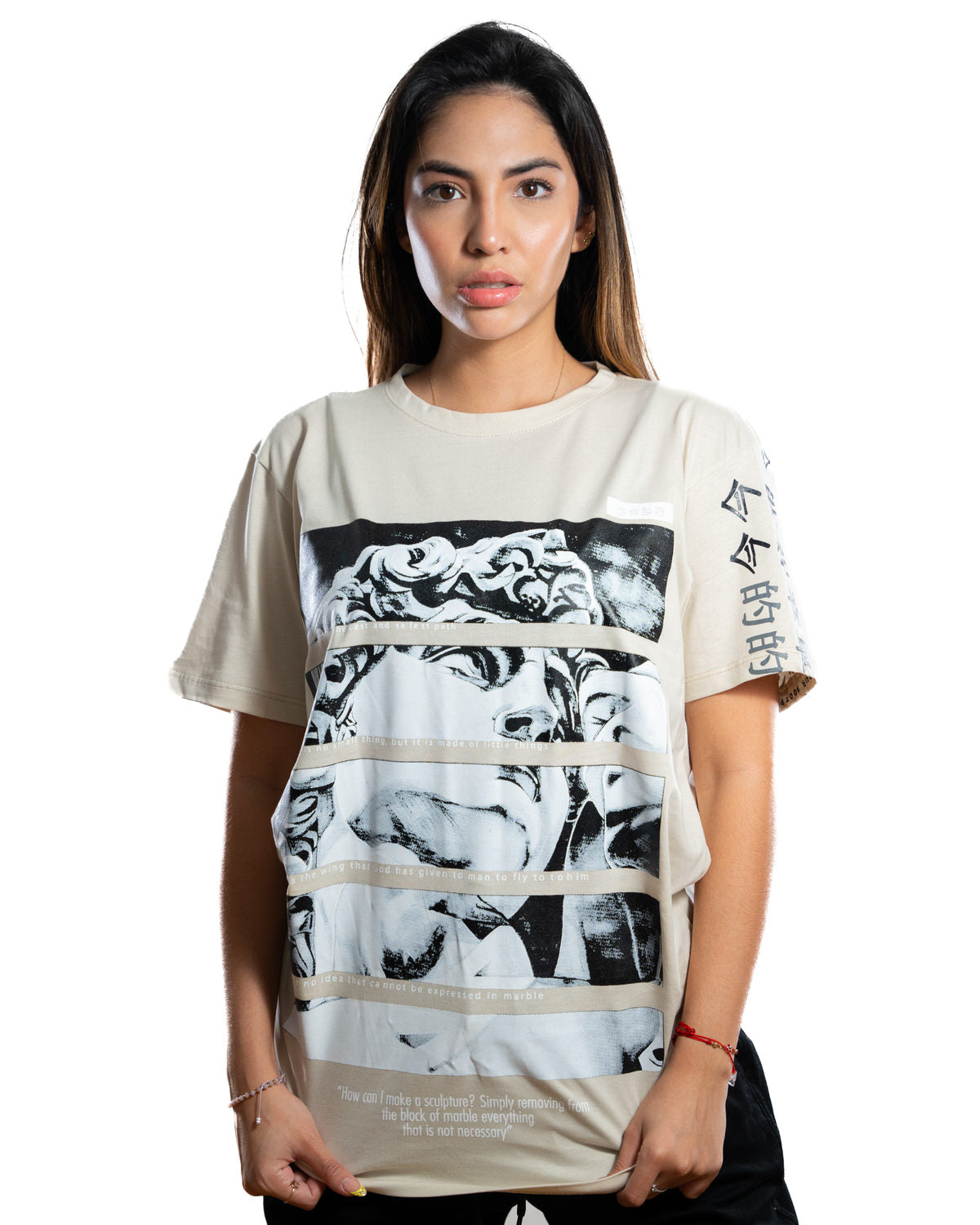 Camiseta beige David