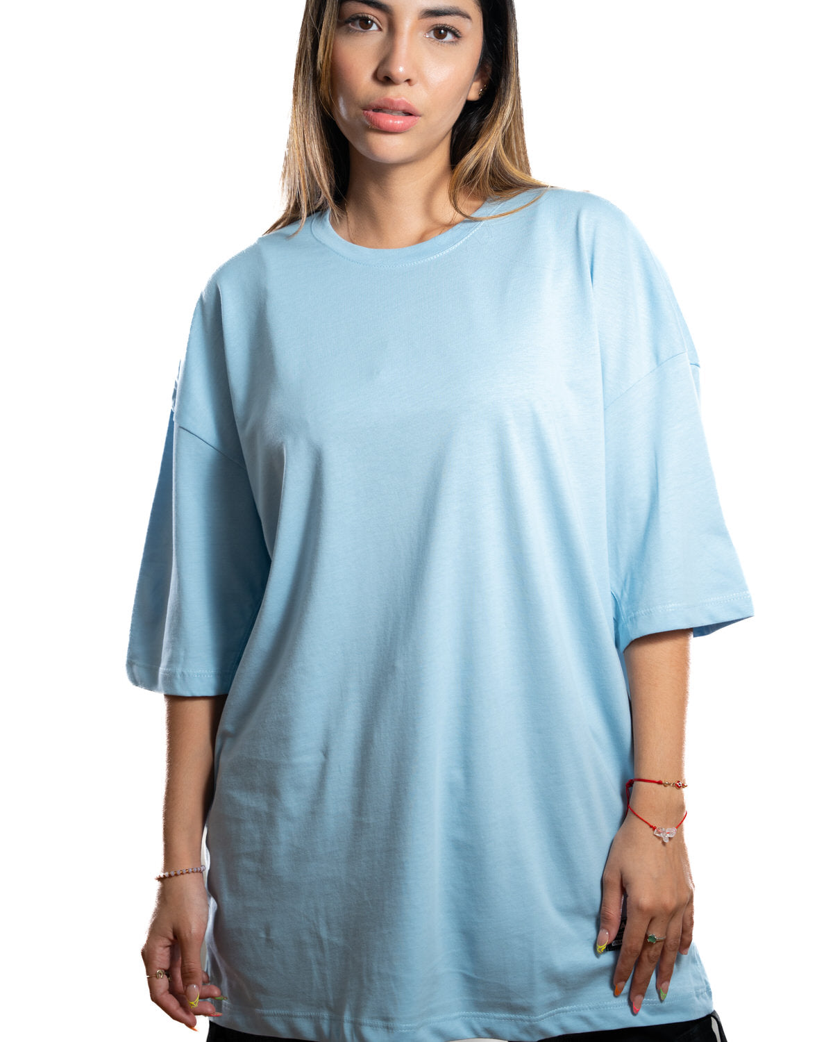 Oversize basica azul cielo