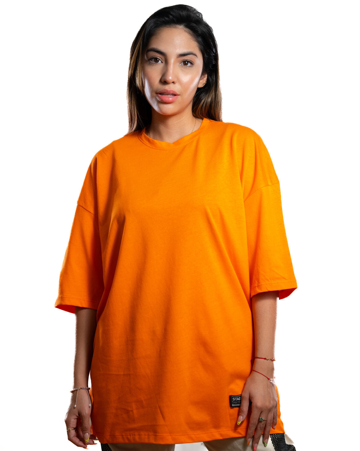 Oversize Básica naranja electrico