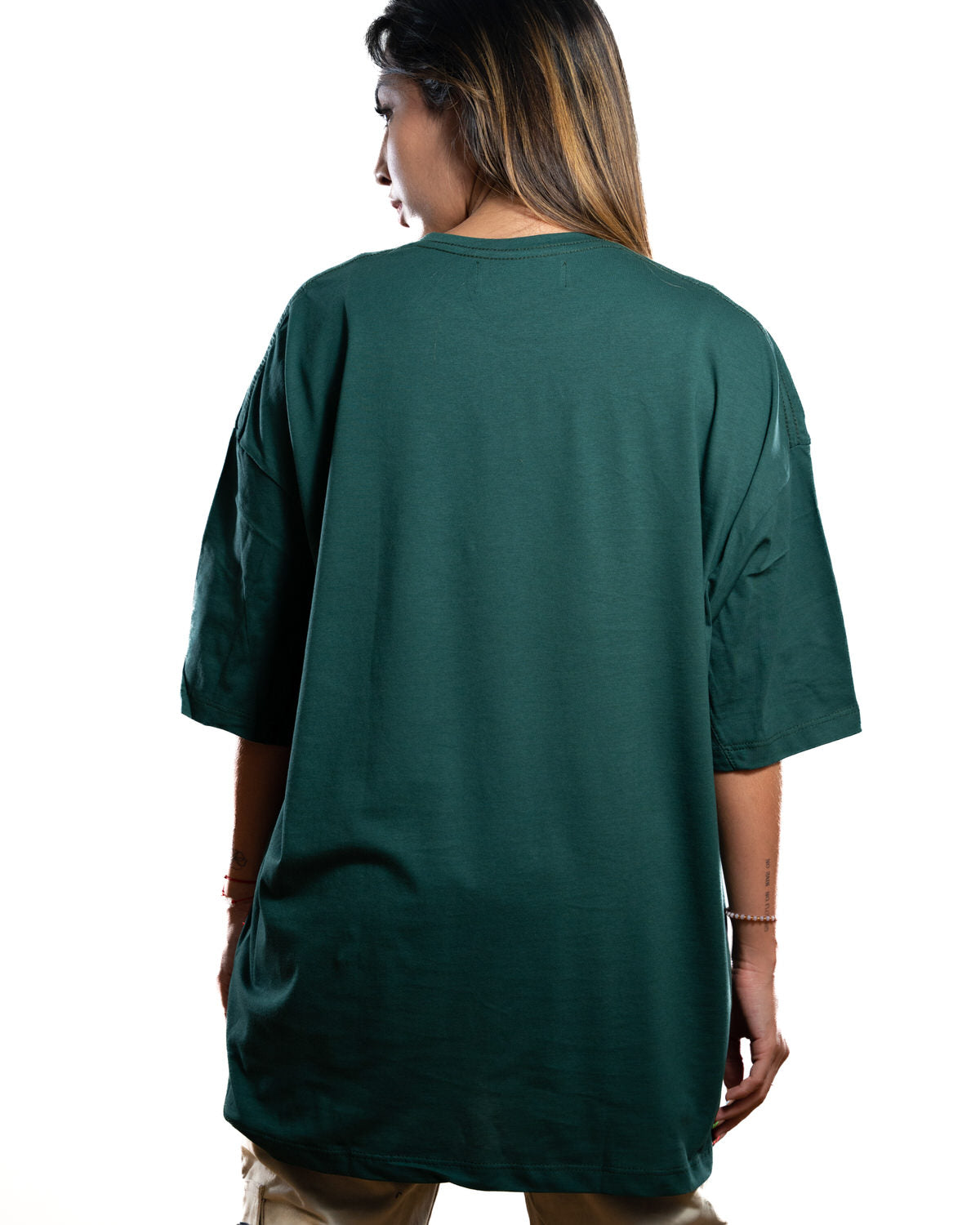 Oversize Básica Verde Alto Gramaje