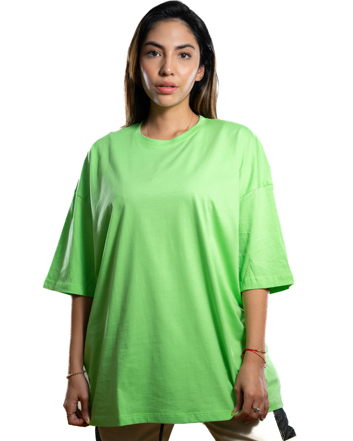 Oversize básica verde neon