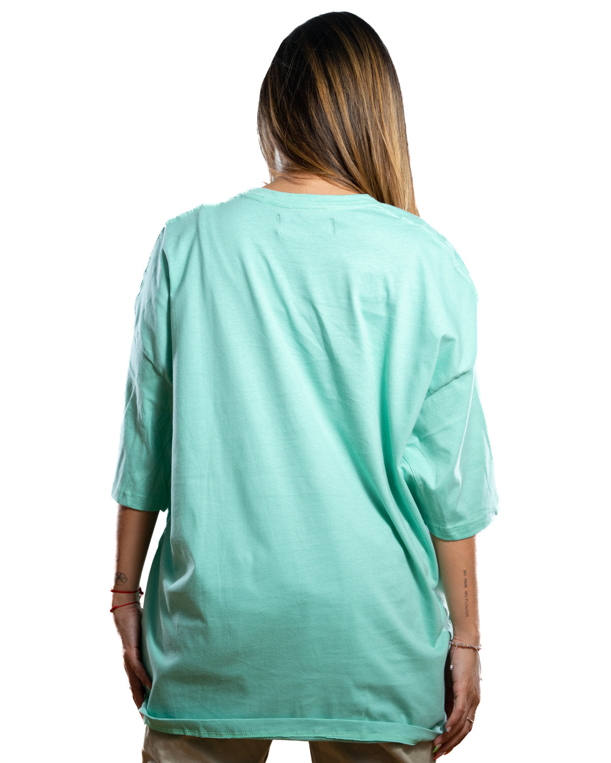 Oversize basica verde menta