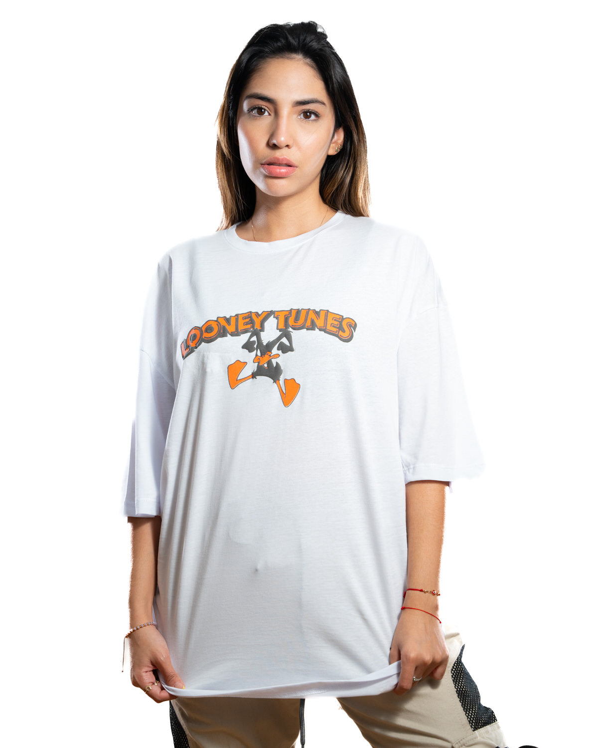 Oversize blanca ungry forever