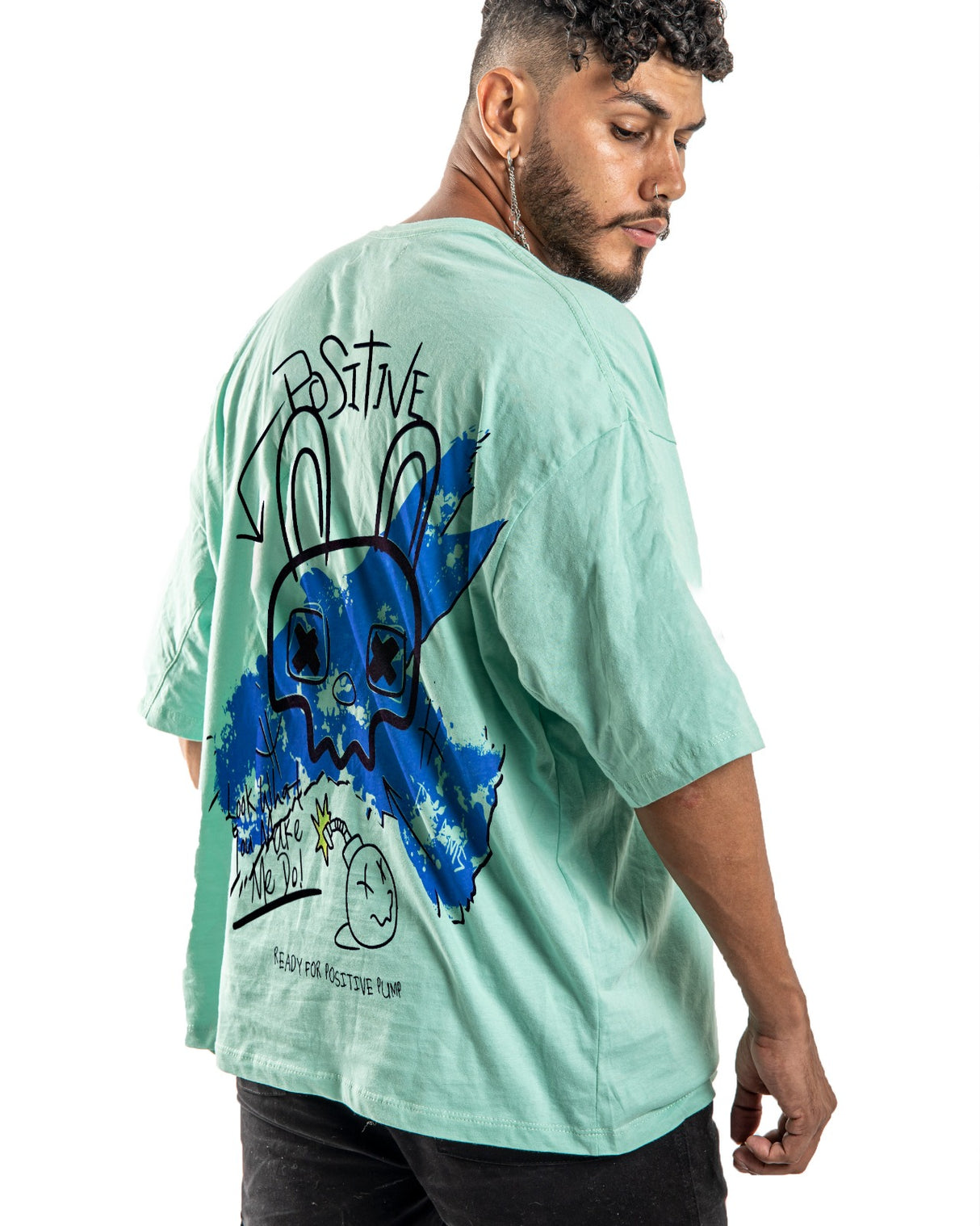 Oversize Verde Claro Positive Conejo