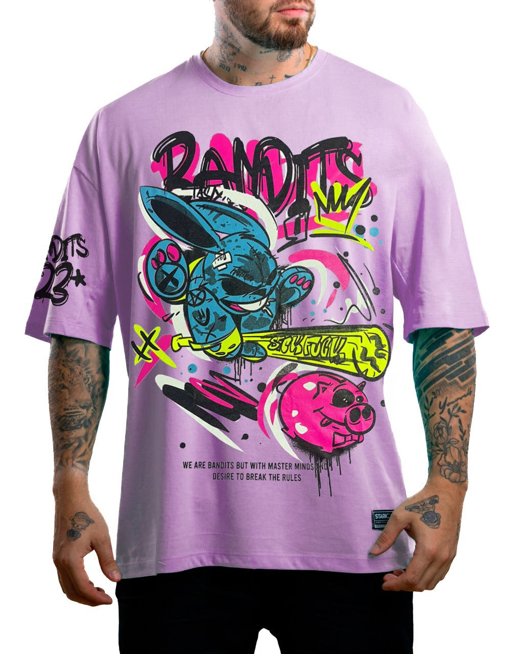 Oversize Lila Conejo Colores