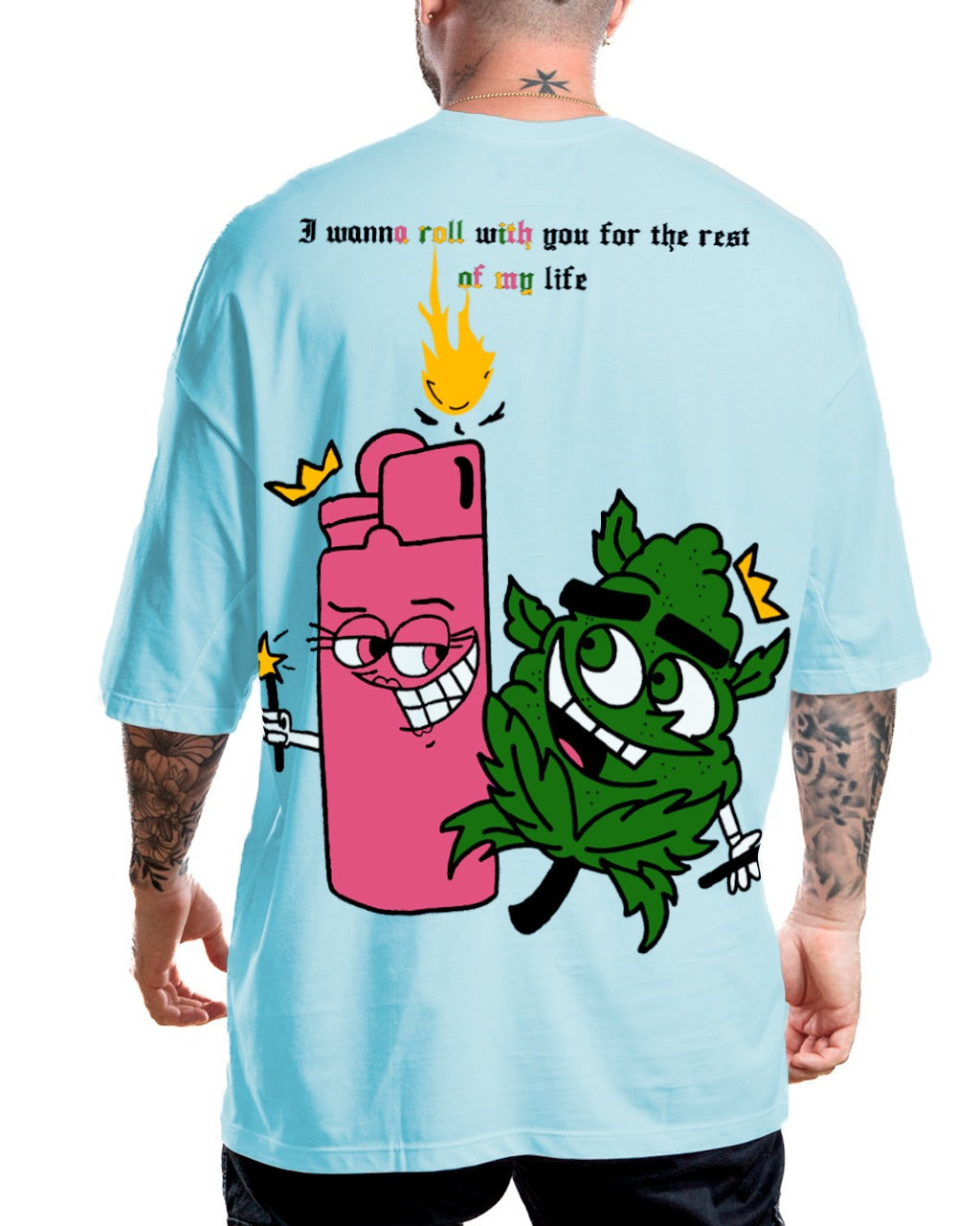 Oversize Azul Cielo Cosmo & Wanda