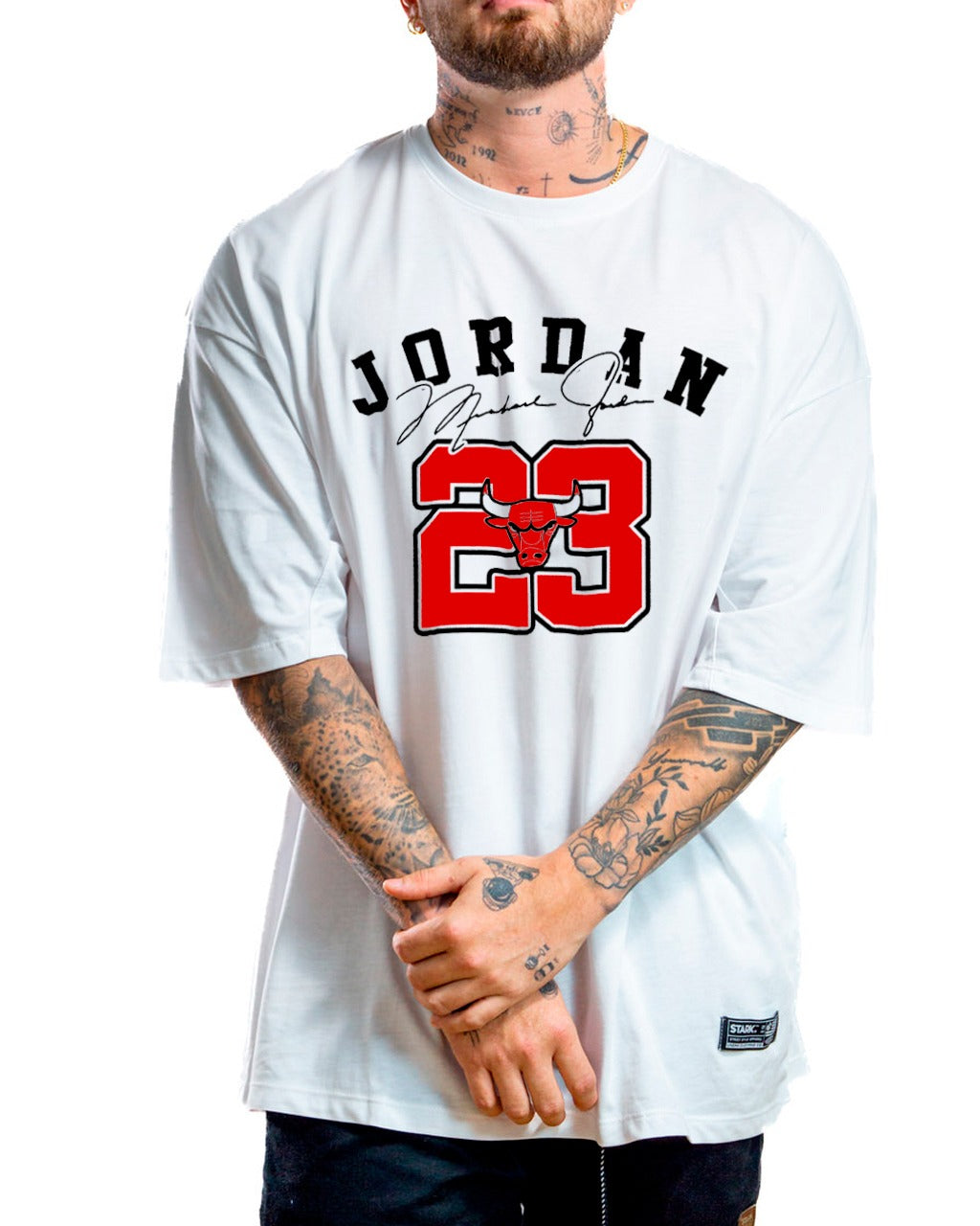 Oversize blanco Jordan 23